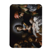 1615年頃の羊飼いの崇拝 マグネット (縦)