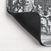 1618年にプラハのDefenestration マウスパッド (コーナー)
