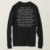 1619年から2019年までの400年の不平等 ジェネシスTシャツ Tシャツ (デザイン裏面)