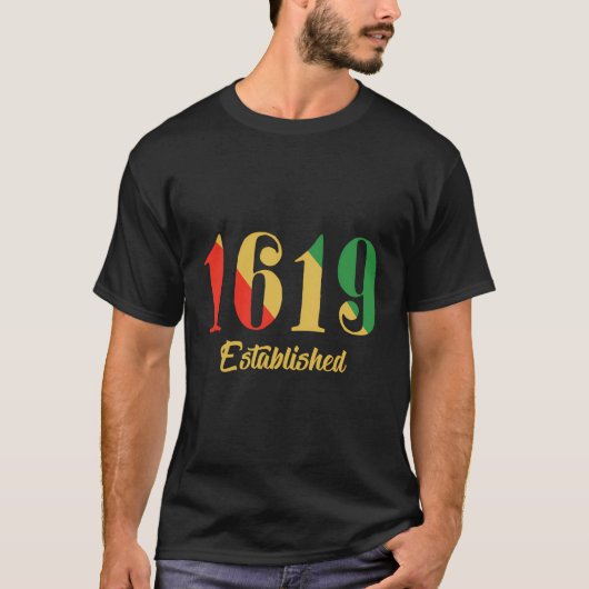 1619設立 Tシャツ (正面)