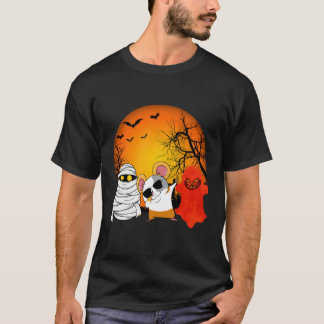 162ギニアピグハロウィンカボチャ Tシャツ