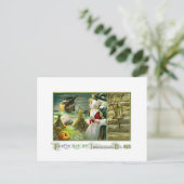 1620年の巡礼者の感謝祭 シーズンポストカード (スタンド正面)