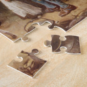 1621年の最初の感謝祭 | c.1932 ジグソーパズル (側面)