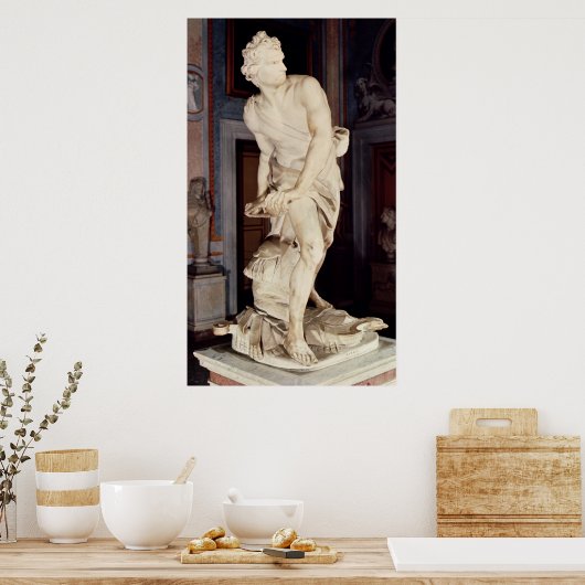 〒1623-242ダビデ ポスター (キッチン)