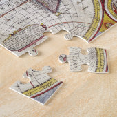 1626年からの世界地図 ジグソーパズル (側面)