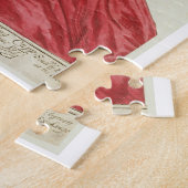 1630年についての豊かな女性の習慣(着色されたengra ジグソーパズル (側面)