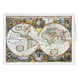 1630年のヘンドリック・ホンディウスによる古地図
