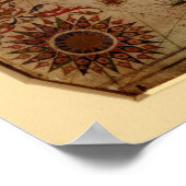 1633屋根裏海ポルノラン図 – Pascoal Roiz ポスター (角)