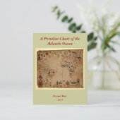 1633屋根裏海ポルノラン図 – Pascoal Roiz ポストカード (スタンド正面)