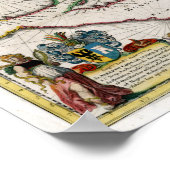 1635年カリブの中米 ポスター (角)