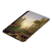 1637年–39オスティアで聖ポーラロマの上陸 マグネット (左側)