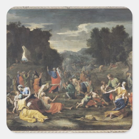 1637-9.マンナの集まり スクエアシール (正面)