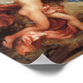 1638年～40年、キューピッドとサイチェ ポスター (角)