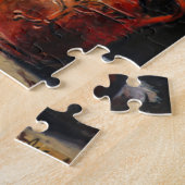 163.ネコとネズミと壺の脂肪 ジグソーパズル (側面)