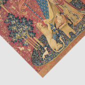 163.老師の婦人と一角獣 薄葉紙 (詳細)