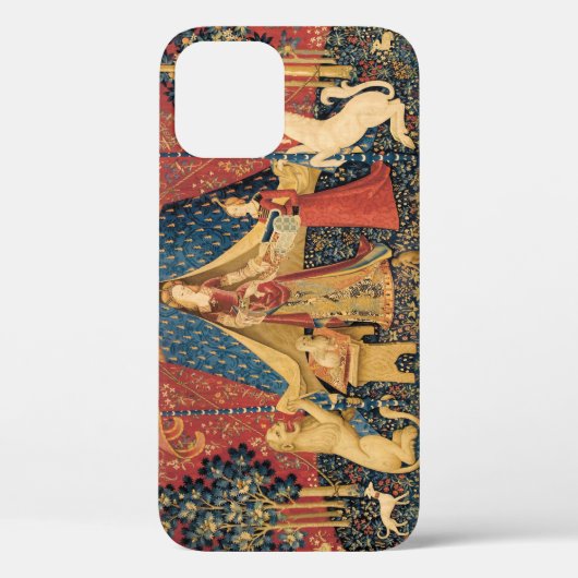 163.老師の婦人と一角獣 Case-Mate iPhoneケース (裏面)