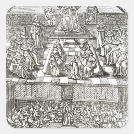1640年の議会住宅 スクエアシール (正面)