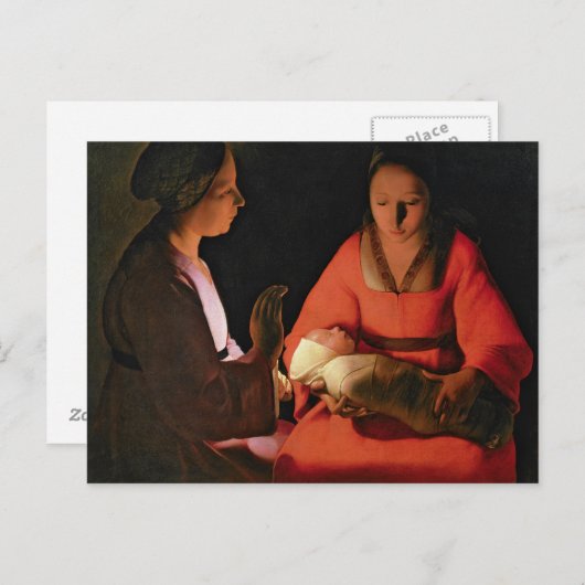 1640生まれ年代後半の新しい子 ポストカード (正面/裏面)