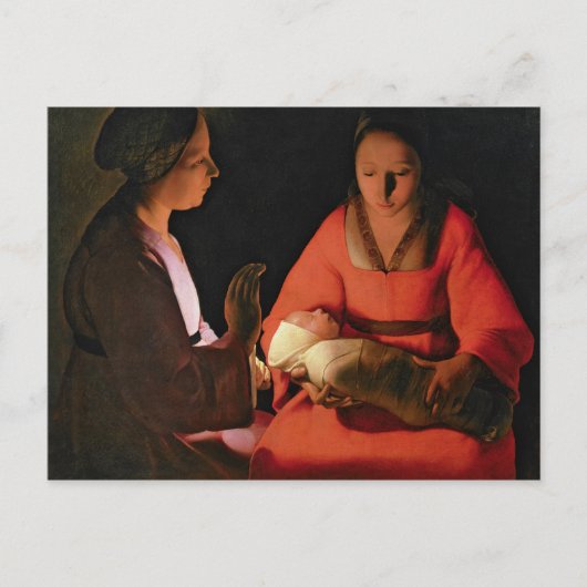 1640生まれ年代後半の新しい子 ポストカード (正面)