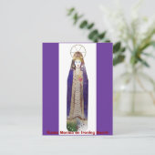 1641，アイロニングボードにサンタモニカ ポストカード (スタンド正面)