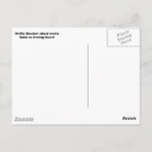 1641，アイロニングボードにサンタモニカ ポストカード (裏面)