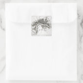 1642年と1643年、1738年のロンドン要塞 スクエアシール (バッグ)