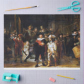 1642年、レンブラントの宿直 薄葉紙 (クラフト)