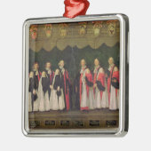 1644-45年の市会議員 メタルオーナメント (左)