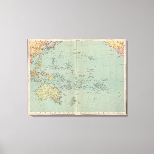 16465オセアニア政策 キャンバスプリント (正面)