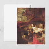 1647レンブラント – Susanna und die beiden Alten Remb ポストカード (正面/裏面)