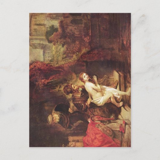 1647レンブラント – Susanna und die beiden Alten Remb ポストカード (正面)