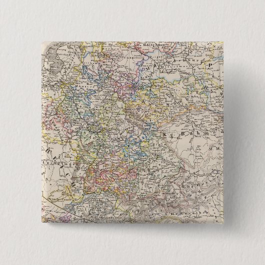 1649年から1792年までのドイツ 缶バッジ (正面)