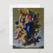 1649年～50年のヴァージンの仮定 ポストカード (正面/裏面)