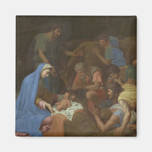 1653年頃の羊飼いの崇拝 マグネット (正面)