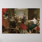 1657年のスピナーまたはアラクネの寓話 ポスター (正面)