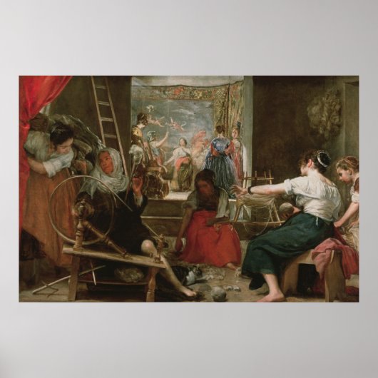 1657年のスピナーまたはアラクネの寓話 ポスター (正面)