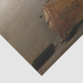 1657年~1658年、ヨハネス・フェルメール市乳しぼり 薄葉紙 (詳細)