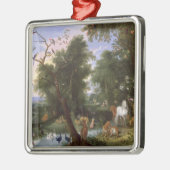 1659年エデンの園 メタルオーナメント (左)