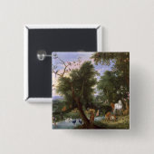 1659年エデンの園 缶バッジ (正面&裏面)