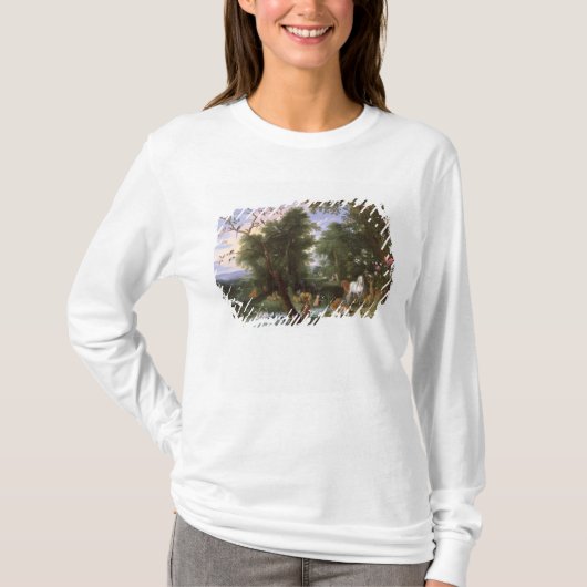 1659年エデンの園 Tシャツ (正面)