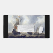 1660年代の船舶 デスクマット (キーボード&マウス)