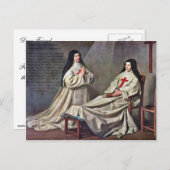 1662年のEx-Votos By Champaigne Philippe De ポストカード (正面/裏面)