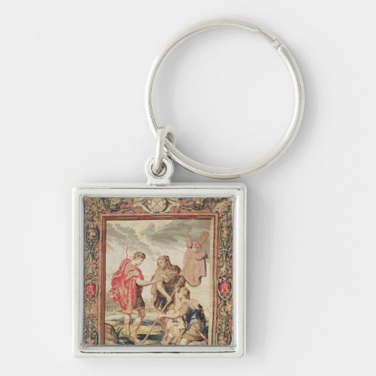 1663年の前のラバルム、 キーホルダー (正面)