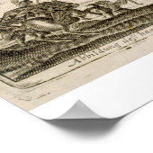 1664年のレヴィツェの町の戦い、イラストレティ ポスター (角)