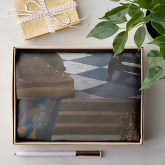 1666年～1667年絵画ヨハネス・フェルメールの芸術 薄葉紙 (ギフト)