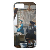 1666年~1667年絵画ヨハネス・フェルメールの芸術 Case-Mate iPhoneケース (裏面)