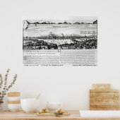 1666素晴らし年のロンドンの火災 ポスター (キッチン)