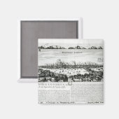1666素晴らし年のロンドンの火災 マグネット (正面/裏面)