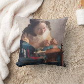 1669年~1670年、ヨハネス・フェルメール市レーメーカー クッション (ブランケット)