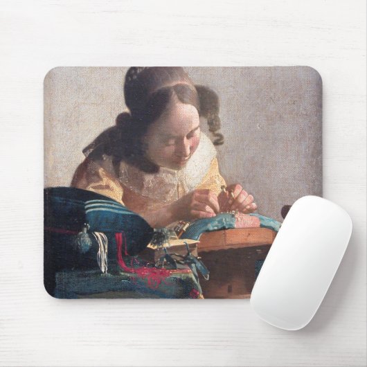 1669年~1670年、ヨハネス・フェルメール市レーメーカー マウスパッド (マウス)